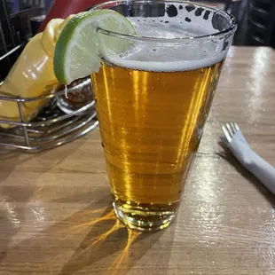 Nice cold Modelo for a long day