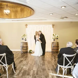 "I Do" Rustic Wedding Backdrop