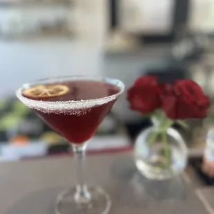 Stephanie&apos;s Pomegranate Lemon Drop