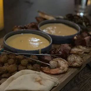 Copper Fondu platter