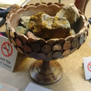 Copper goblet