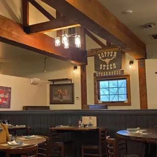 the interior of the restaurant