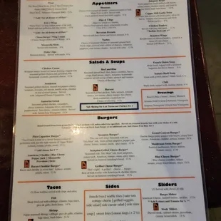 menu, sushi and sashimi