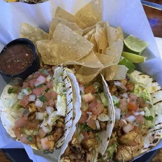 Chipotle Moonshine Chicken Taco