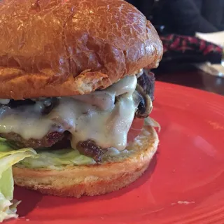Mushroom Swiss Burger