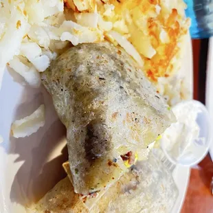 Breakfast burrito