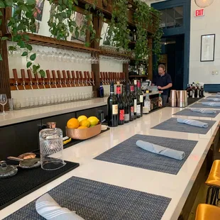 The bar