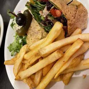 Very Berry Salad (made into a wrap) - $14.99