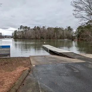 Boat launch at Copperhead Island, Charlotte