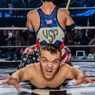 a wrestling match