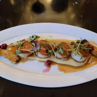 Caramelized Diver Scallops