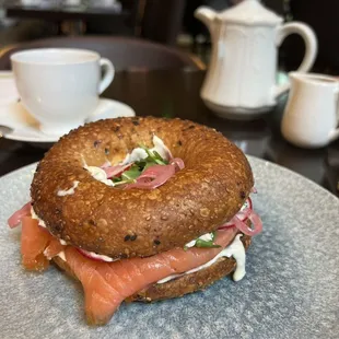 Smoked Salmon Tartine