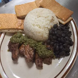 a plate of food