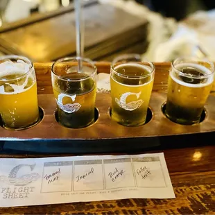 Cider flight