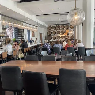 people sitting at the bar