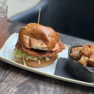 Pork katsu sandwich
