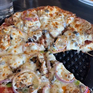 Supreme pizza.