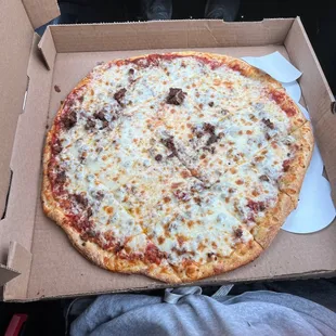 &quot;Hamburger&quot; pizza