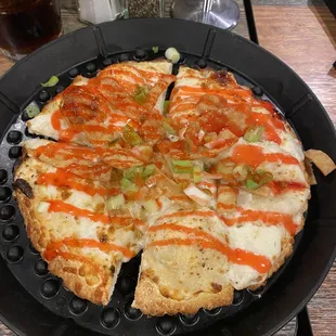 Crab Rangoon pizza - delicious