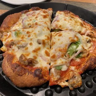 Small create your own keto crust pizza