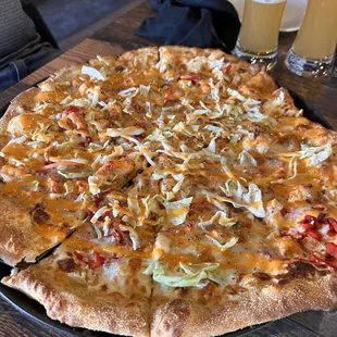 Bang Bang Shrimp pizza