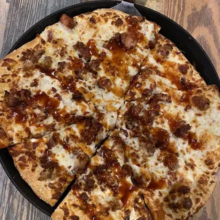Pork Burnt Ends Pizza
