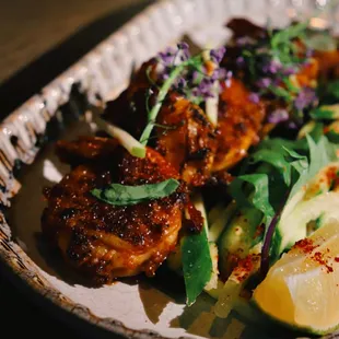 grilled shrimp (really yummy)