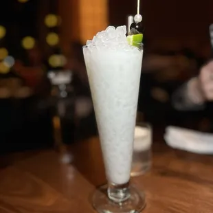 Coconut milk mock tail