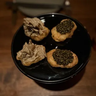 24 karat and black gold