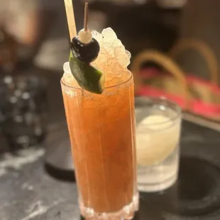 Mocktail and cocktail