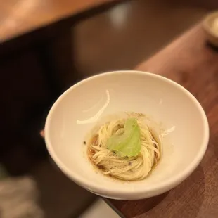Cold Perilla Seed Noodles (comes with The Bucket List (~$42/person))