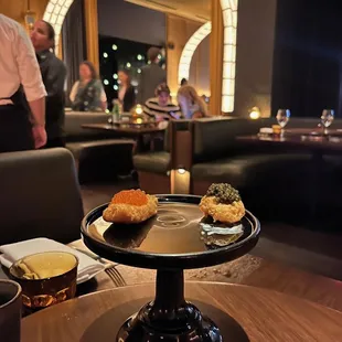 18 karat nugget (left) &amp; 24 karat nugget (right)