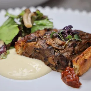 Mushroom Tart  : @andrewloves_