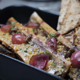 Smoked bone marrow  : @andrewloves_
