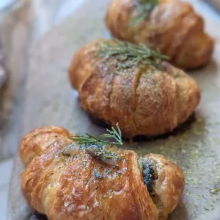 Croissants aux escargots