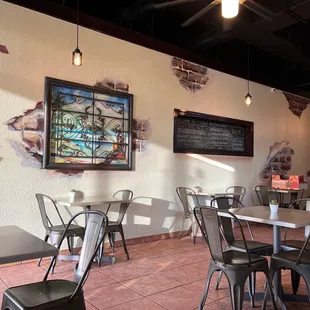 A peaceful start to a Tuesday morning.