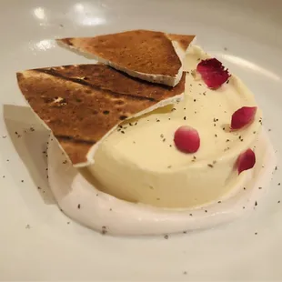 Dessert! A little too sweet for me but delicious and creamy