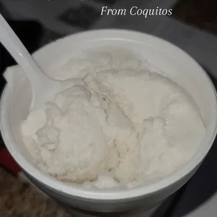 Helado de Coco