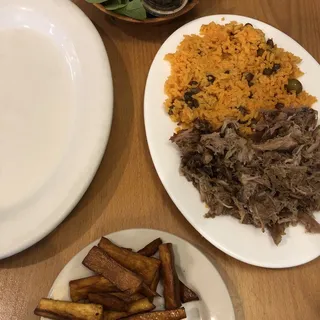 Mofongo de Pernil - Pork Shoulder