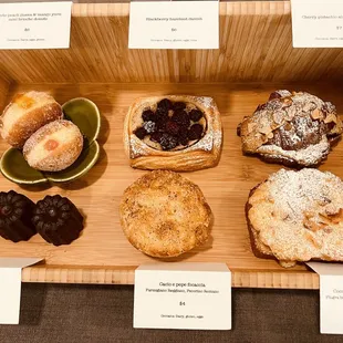 Pastry cat goodies