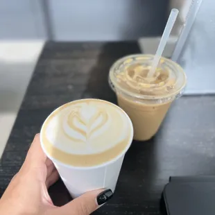 Iced Vanilla Latte