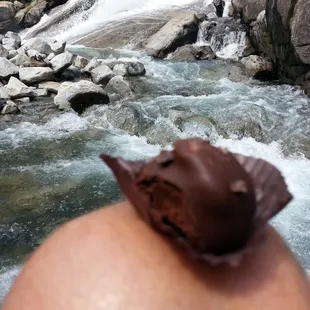 a close up of a person's head