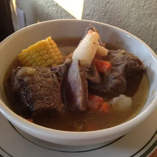 The ultimate hang over cure. (sopa de res)