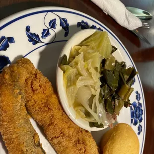 Friday Fish and Grits with Butter