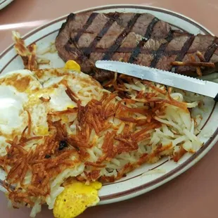 Steak and Eggs