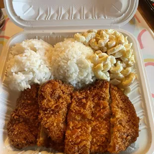 Pork tonkatsu was winnahazzz