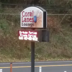 Bowling alley and bar