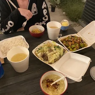 Family special for 2-3 people.