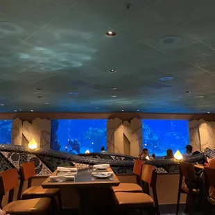 View was still nice from our booth in the back of the restaurant.