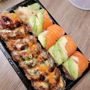 Birkdale &amp; volcano roll